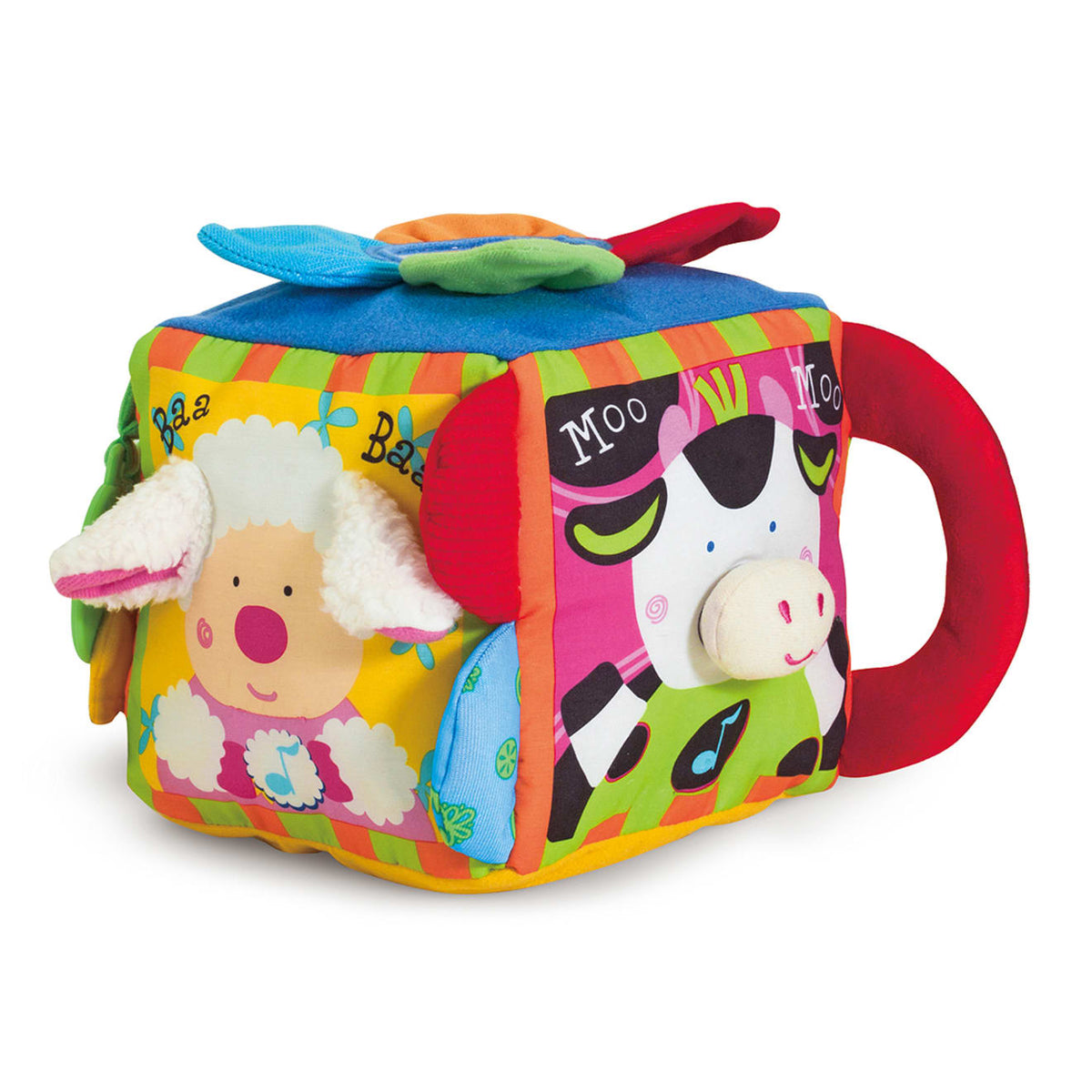 K's Kids Musical Farmyard Cube Learning Toy