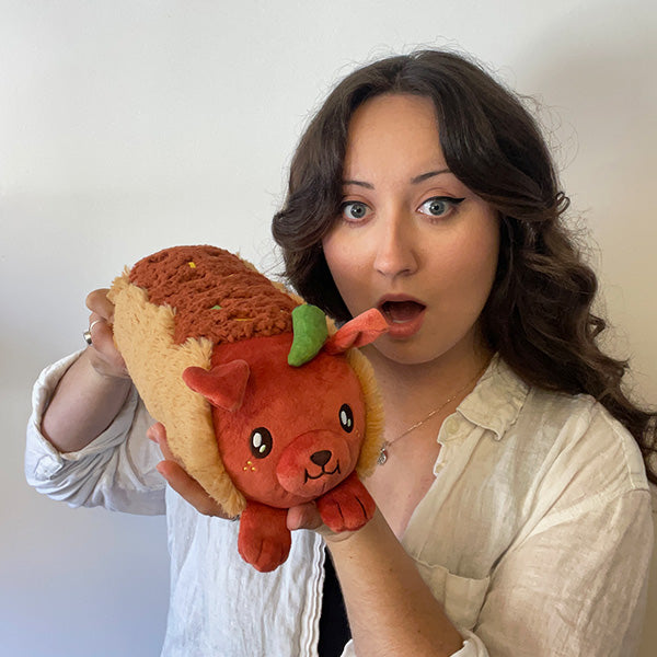 Mini Squishable Dachshund Chili Dog